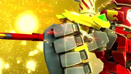 激战奇轮奇轮战士合体变身奇轮战神太壮观了