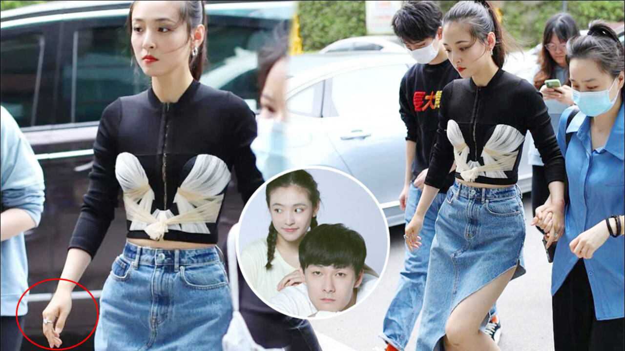 吴倩产女后首露面婚戒戴食指上引人猜测老公张雨剑被指没鹿晗像男人