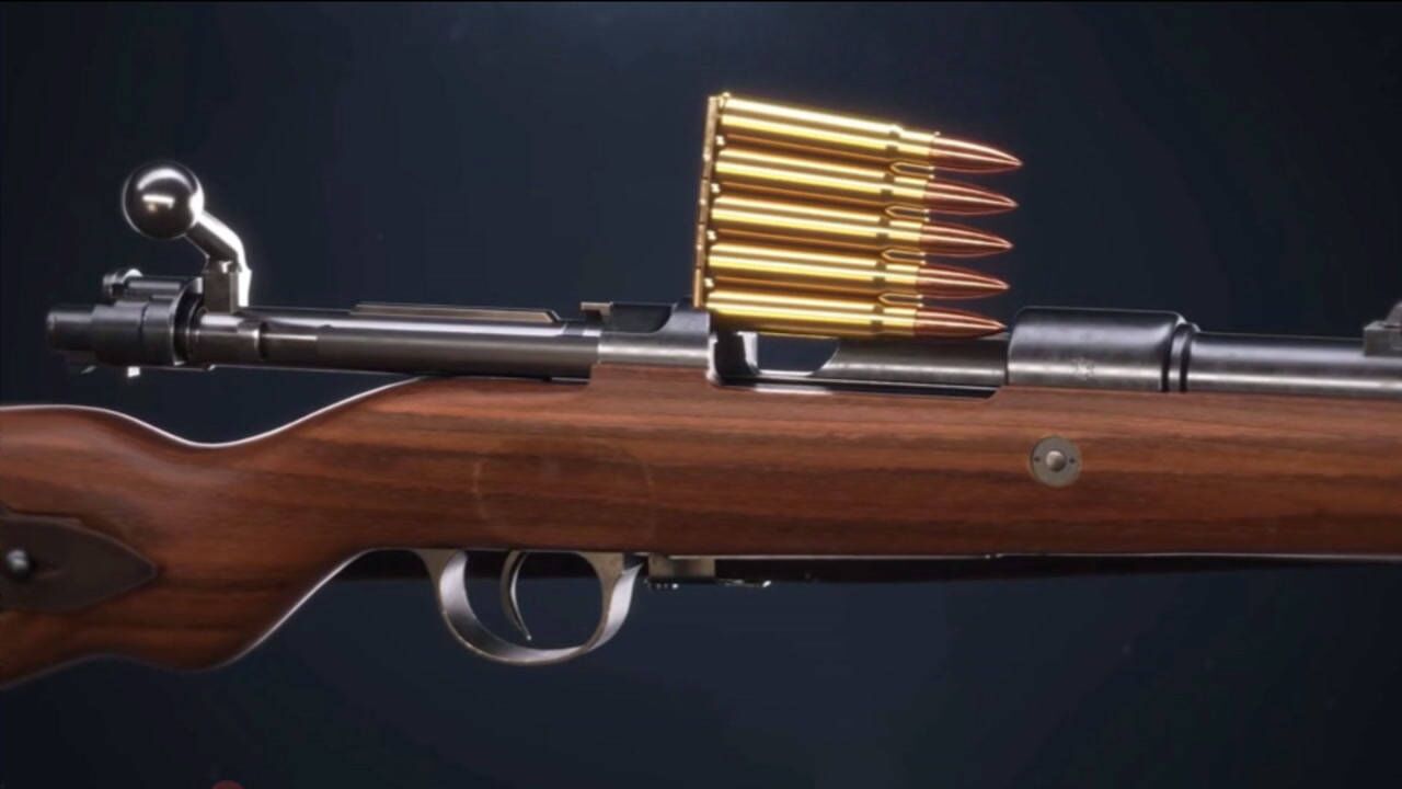 吃鸡神器毛瑟98k步枪3d动画演示工作原理看完你懂了吗