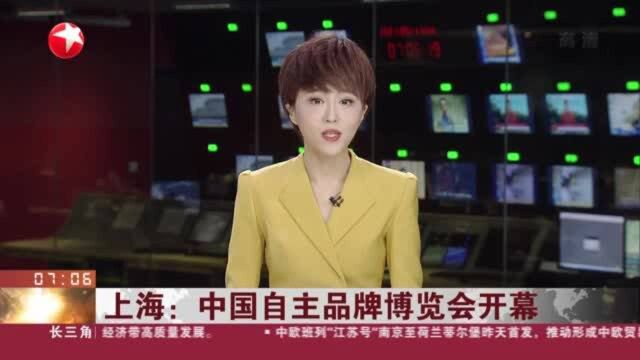 上海:中国自主品牌博览会开幕