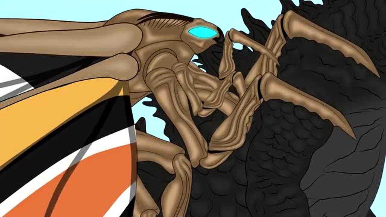 哥斯拉和魔斯拉合体