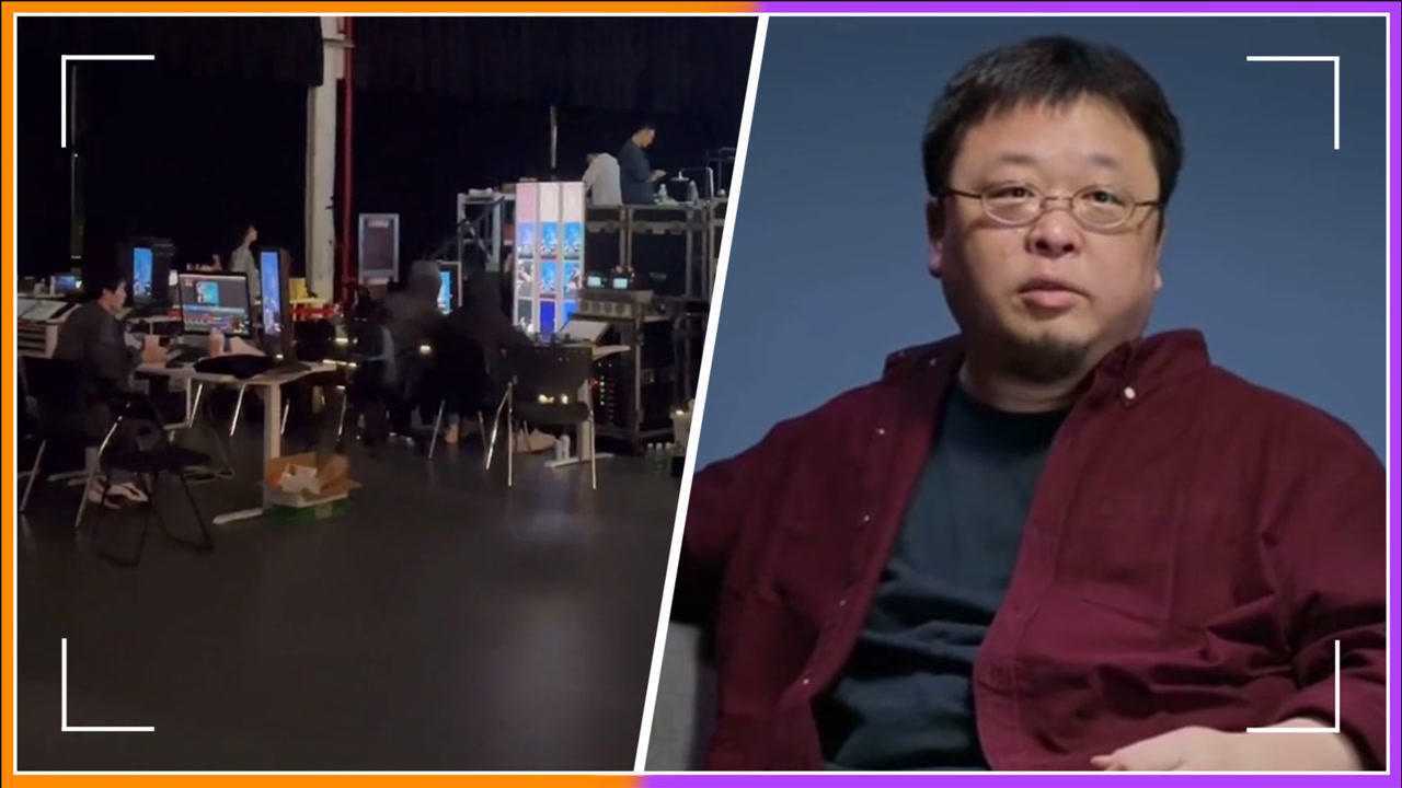 罗永浩直播间后台罕曝光,场地大过篮球场,设备超千万堪比电视台