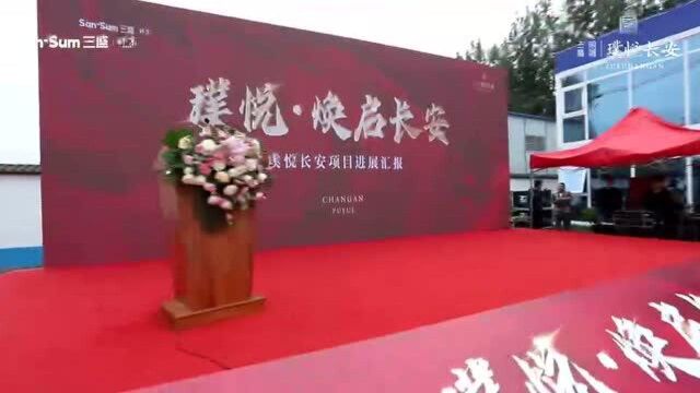 璞悦长安项目进展汇报会