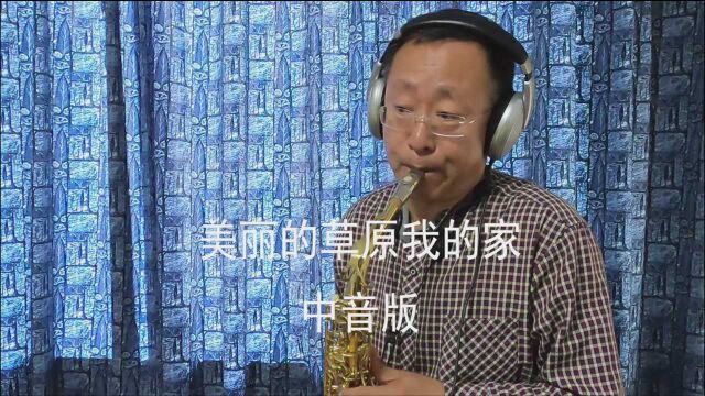 萨克斯独奏《美丽的草原我的家》中音版