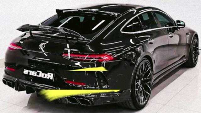 【CP】超跑超画:2021款奔驰AMG GT4 3.0V6 发动机