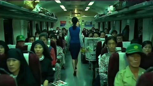 韩国恐怖片《红眼》女孩去了趟厕所，列车所有人变成了鬼魂#电影种草指南短视频大赛#