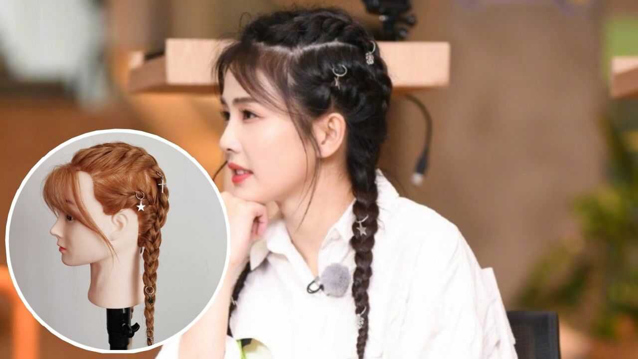 奔跑吧,白鹿同款拳击辫,甜酷辣妹个性嘻哈朋克编发