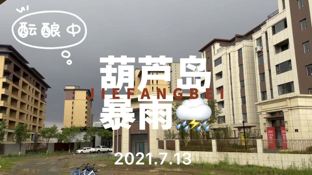 记录一下,葫芦岛暴雨袭城