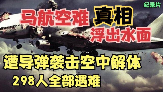 马航航空,真相浮出水面,遭导弹袭击空中解体,纪录片