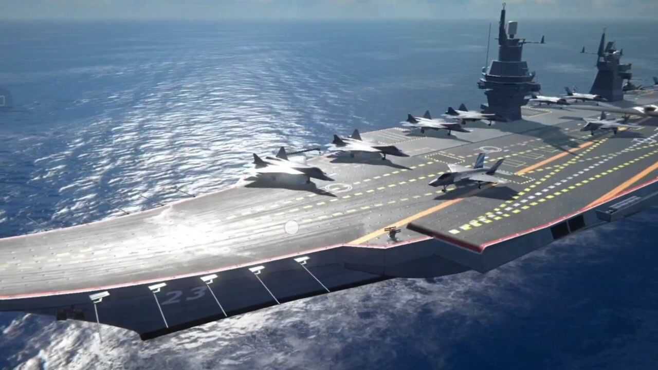 现代战舰满级暴风级核动力航母装备介绍以及核弹使用方法