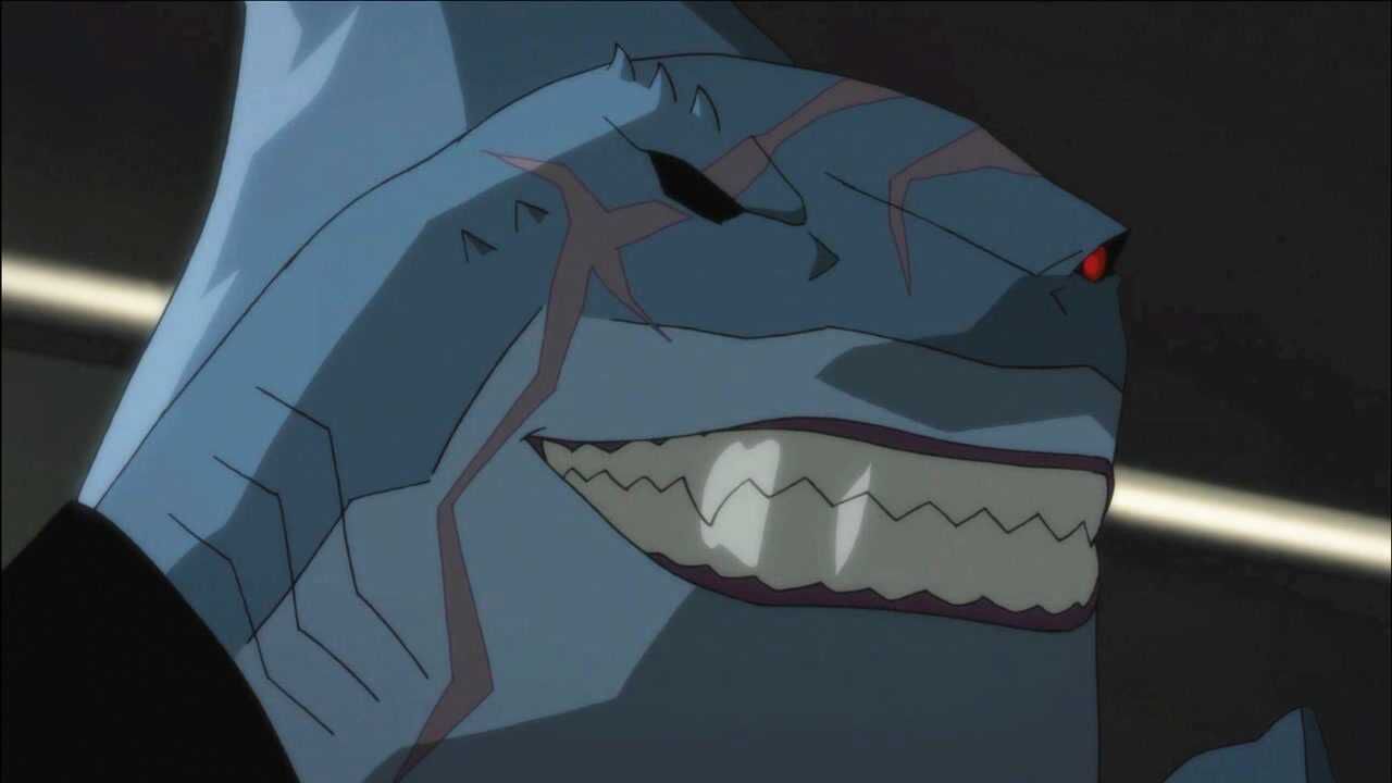 动画中不同版本的鲨鱼王,有的跟康斯坦丁有一腿,有的是技术宅