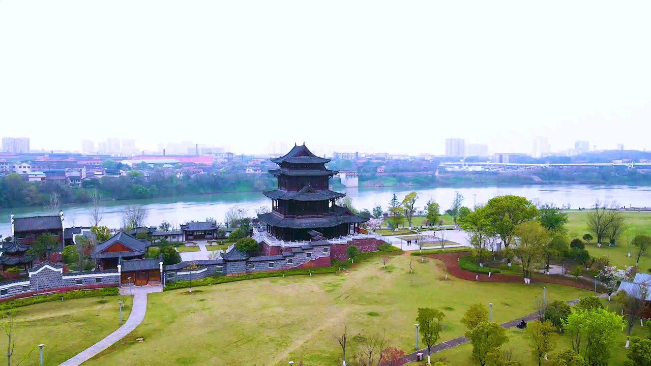 衡阳八景之一/东洲岛