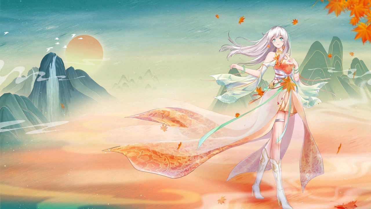 天选姬动态壁纸高清原画质展示_腾讯视频