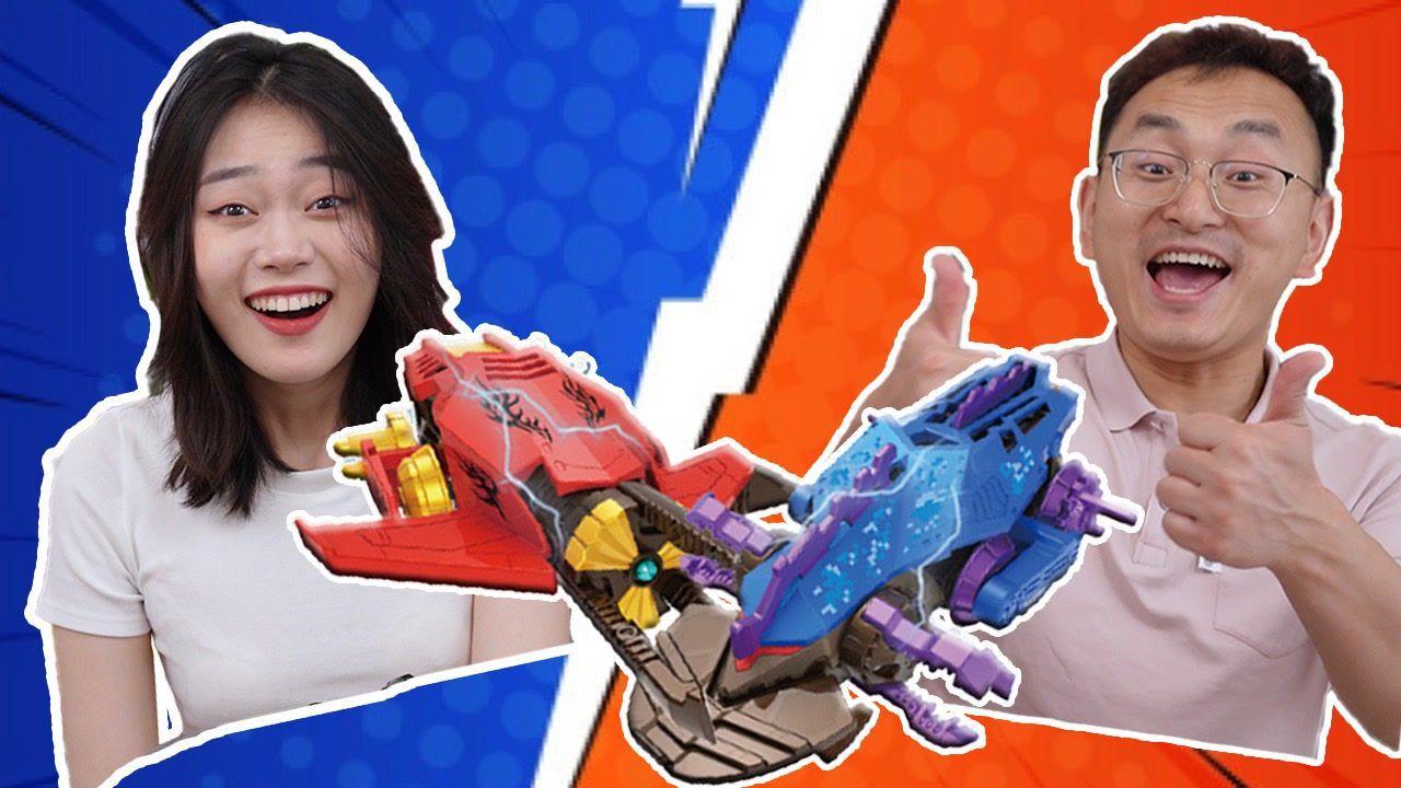 小志开箱炫斗战轮的玩具 超级刺激_腾讯视频