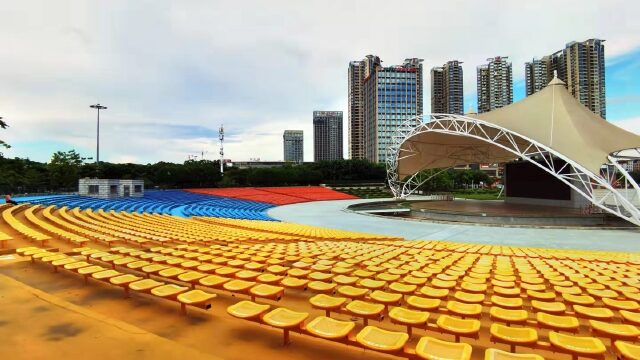 永不落幕的群众演出 增城广场永久舞台