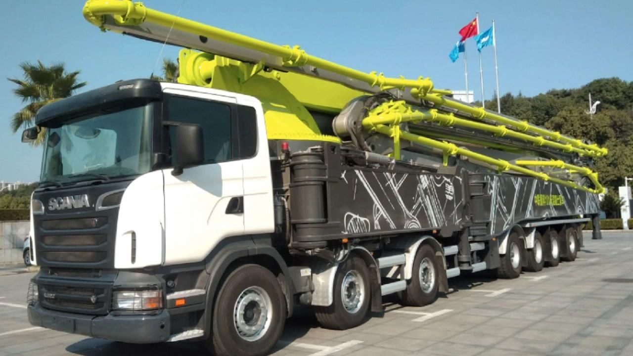 也难以攻克的高科技装备,比如前段时间中国制造了一款长臂水泥泵车,就