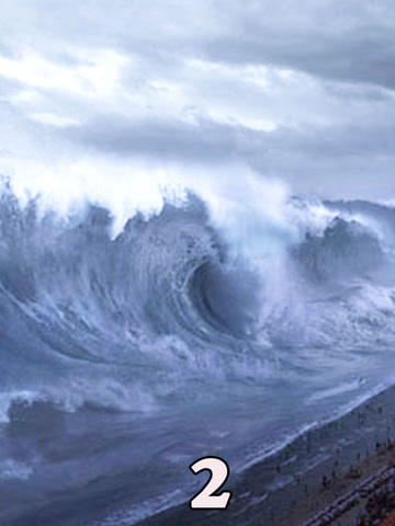 百米高的巨浪,登陆市中心,一个城市顷刻摧毁,海啸登陆《海云台》第二