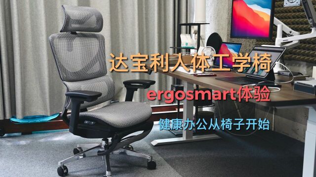 达宝利ergosmart人体工学椅体验