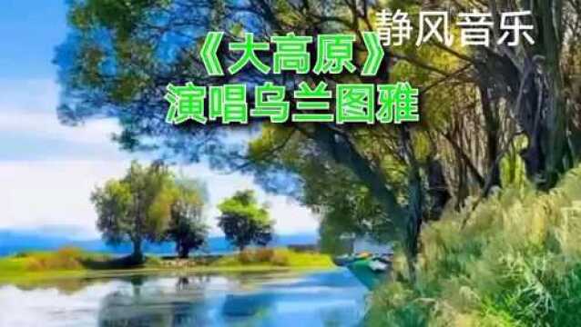 草原歌曲《大高原》演唱:乌兰图雅