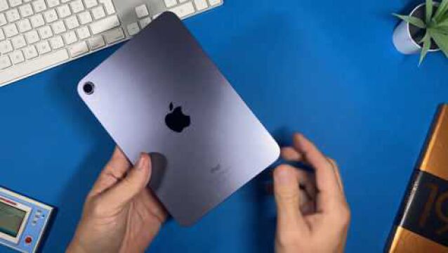 最强掌上游戏机,美版 iPad mini 6 开箱,外观惊艳性能强劲