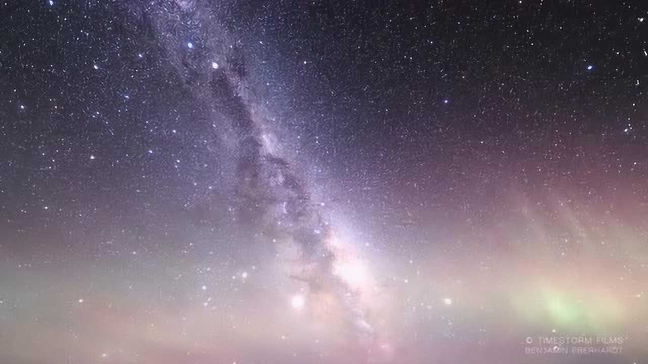 广袤的星空:南极