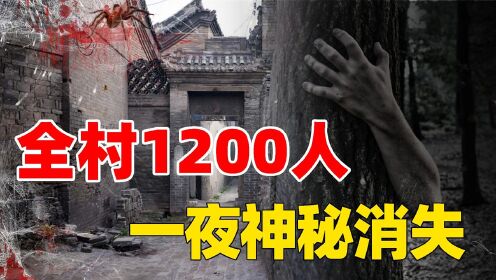 [图]百年来最大人口失踪案！1200人一夜间消失，疑似被不明生物带走