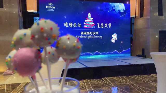 文昌鲁能希尔顿酒店2021圣诞亮灯慈善义卖活动圆满举行