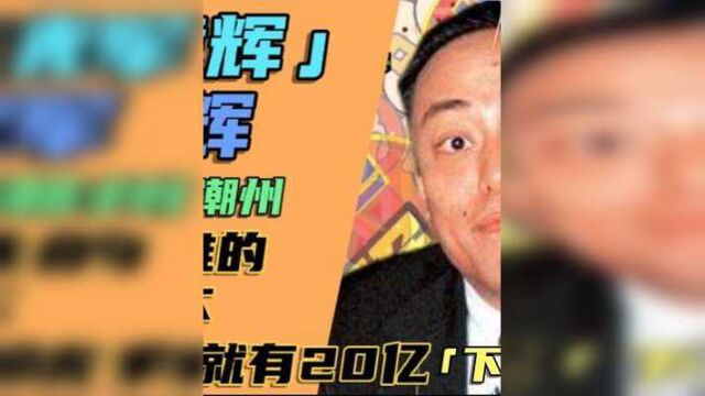 「神童辉」罗兆辉祖籍潮州,在刘銮雄帮助下20多岁就有20亿(下)