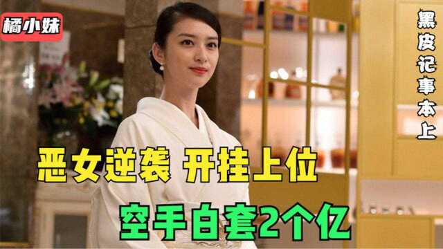 【黑皮记事本】上:腹黑女从灰姑娘到富婆,只凭着一本手册