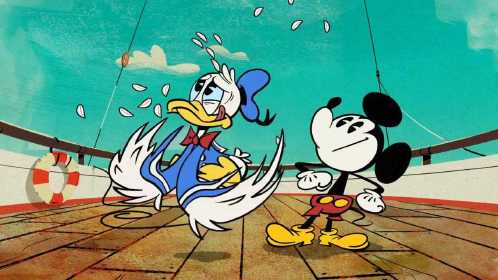 迪士尼经典动漫配音:米老鼠和唐老鸭的航海奇遇记