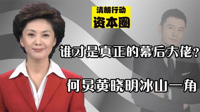 47位京圈大佬终于浮出水面?深扒娱圈资本局,何炅黄晓明冰山一角