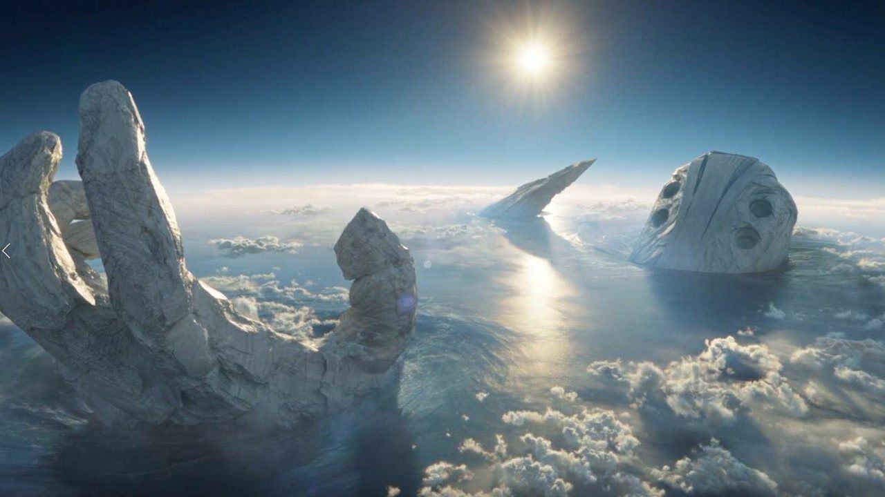 科幻电影:宇宙级天神族,这可怕的压迫感,轻松毁灭一个星球!_腾讯视频