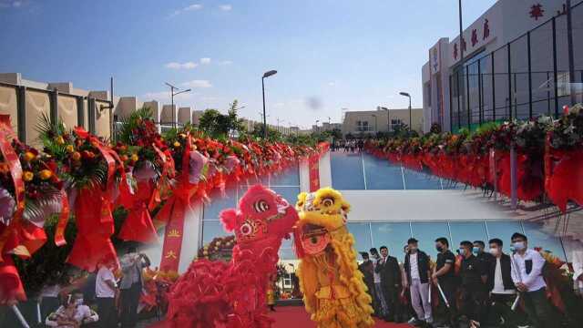 迪拜华山饭店隆重开业啦!这喜庆场面震撼!