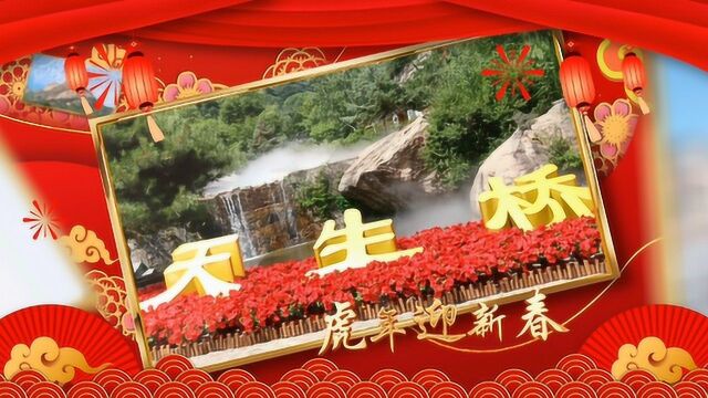 【天生桥】天生桥风景区恭祝全国人民虎年大吉!