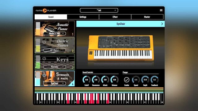 NUMA PLAYER Sound Demo #04 Strings & Pads