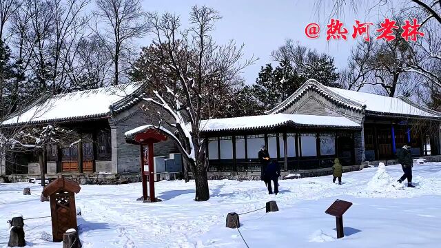 避暑山庄乾隆三十六景第十三景采菱渡中国四大名园之一