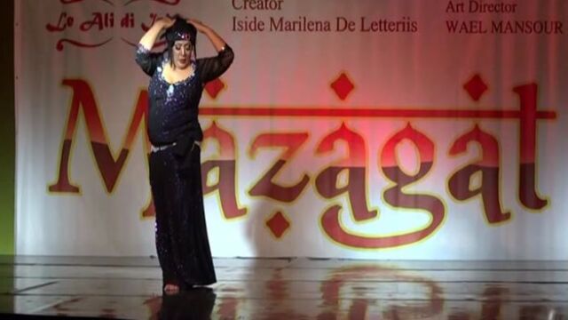 【丝媚东方舞】aida nour @ mazagat festival 2017 bari italy