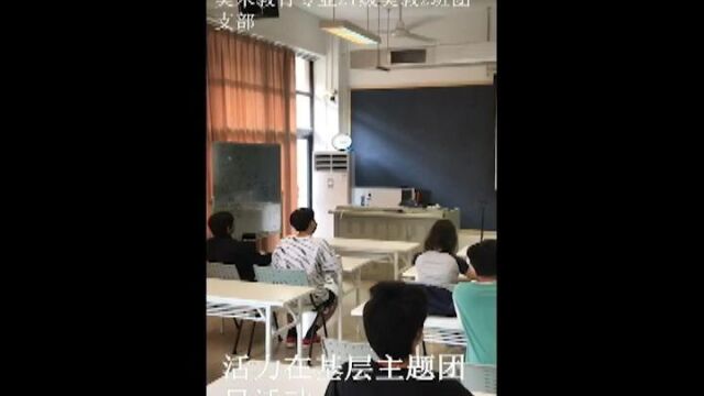 广州美术学院美术教育学院美教2班活力在基层主题团日活动