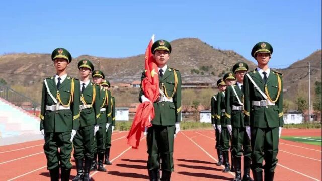 精神抖擞,乘风破浪!承德华臻学校升旗仪式