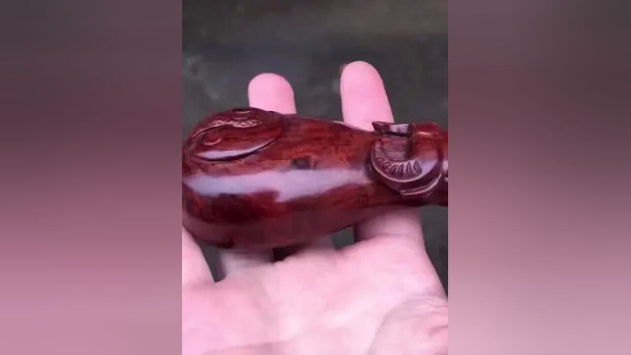 2克 湘工木言雕刻制作,饱满圆润,手感舒适