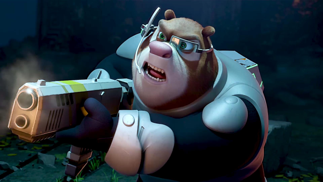 熊出没重返地球熊大熊二拯救地球搞笑来袭