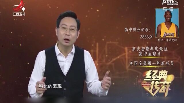 高中时的科比,以惊人的天赋,带领大学所在球队获得了州冠军!