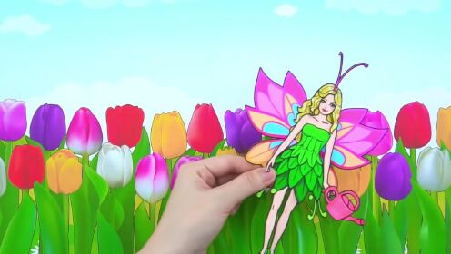 彩虹公主定格动画系列:善良的蝴蝶仙子