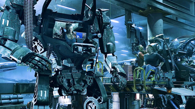 阿凡达 # 机甲 # 健身 大兵直接秒s部落"狼狗 .