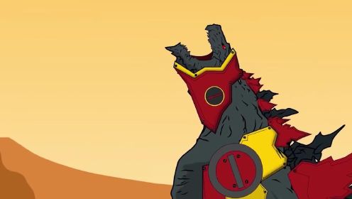 哥斯拉动画系列:无敌怪兽荒漠之战