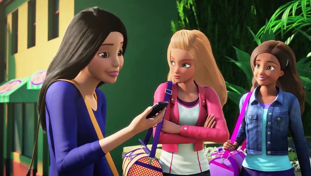 芭比之间谍小队:泰翠西亚这套动作太完美了,直接就拿到了9.98分