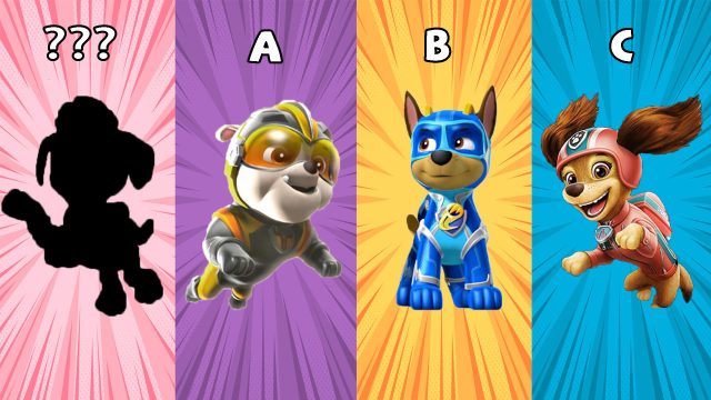 汪汪队小砾的涂色游戏找不同,还有汪汪队的影子游戏