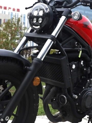 带女粉丝体验本田cm500二