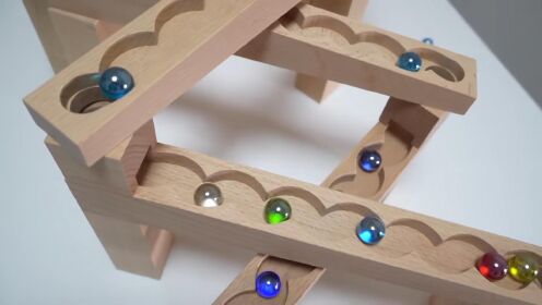 弹珠玩具系列:两条轨道弹珠