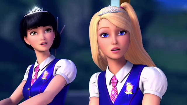 芭比之魅力公主学院-平民进入宫廷学院,总是很轻易就会被不看好